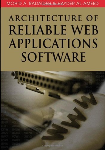 Cover for Moh'd A. Radaideh · Architecture of Reliable Web Applications Software (Hardcover Book) (2006)