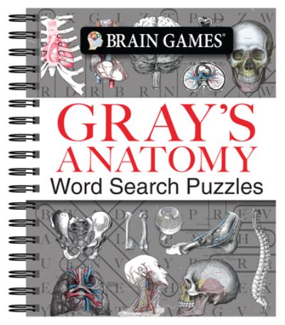 Cover for Publications International Ltd · Brain Games - Gray's Anatomy Word Search Puzzles (Spiral Book) (2020)