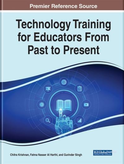 Cover for Technology Training for Educators From Past to Present (Hardcover Book) (2022)