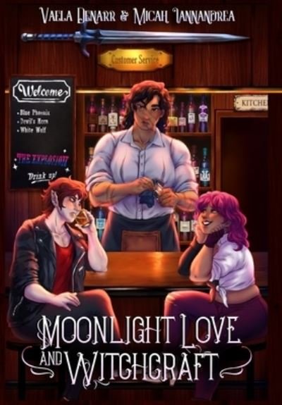 Cover for Vaela Denarr · Moonlight Love and Witchcraft (Hardcover bog) (2022)