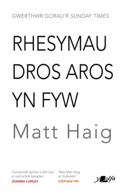 Cover for Matt Haig · Darllen yn Well: Rhesymau dros Aros yn Fyw (Taschenbuch) (2020)