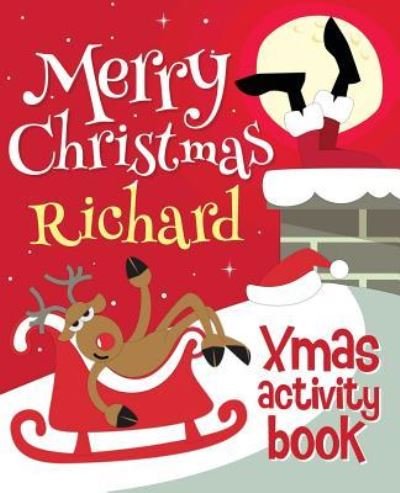 Cover for Xmasst · Merry Christmas Richard - Xmas Activity Book (Paperback Book) (2017)