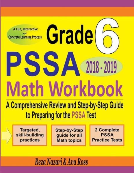 Cover for Ava Ross · Grade 6 PSSA Mathematics Workbook 2018 - 2019 (Paperback Book) (2018)