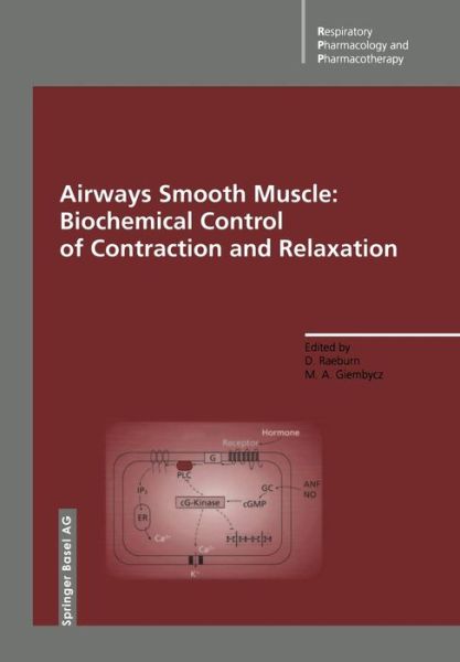 Cover for David Raeburn · Airways Smooth Muscle: Biochemical Control of Contraction and Relaxation - Respiratory Pharmacology and Pharmacotherapy (Paperback Book) [Softcover reprint of the original 1st ed. 1994 edition] (2012)