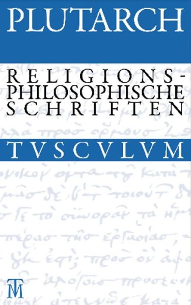 Cover for Plutarch · Religionsphil.Schriften. (Book) (2011)