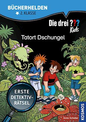 Cover for Anne Scheller · Die drei ??? Kids, Bücherhelden 2. Klasse, Tatort Dschungel (Book) (2022)