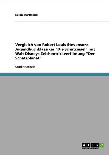 Cover for Hartmann · Vergleich von Robert Louis Ste (Book) [German edition] (2013)