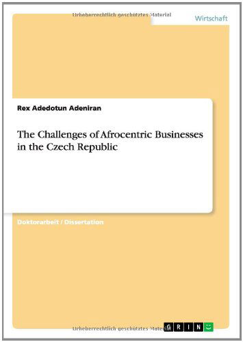 Cover for Adeniran · The Challenges of Afrocentric (Book) [German edition] (2014)