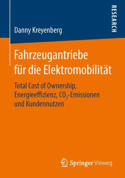 Cover for Kreyenberg · Fahrzeugantriebe für die Ele (Buch) (2016)