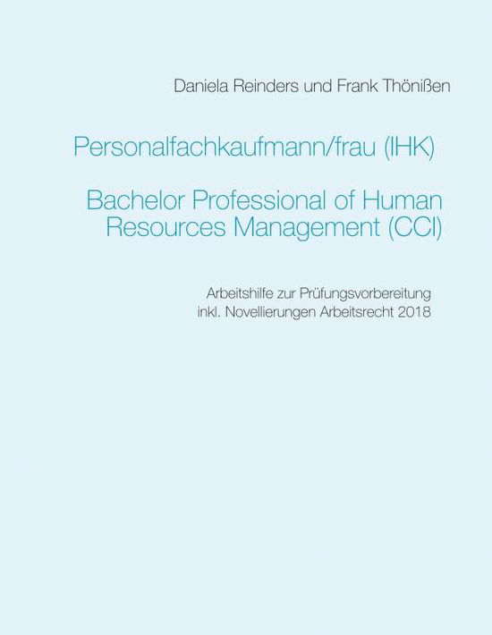 Cover for Reinders · Personalfachkaufmann / -frau (IH (Book)