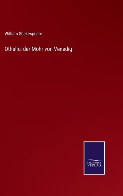 Cover for William Shakespeare · Othello, der Mohr von Venedig (Hardcover bog) (2021)