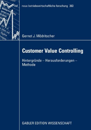 Cover for Gernot Moedritscher · Customer Value Controlling: Hintergrunde - Herausforderungen - Methode - Neue Betriebswirtschaftliche Forschung (Nbf) (Pocketbok) [2008 edition] (2008)