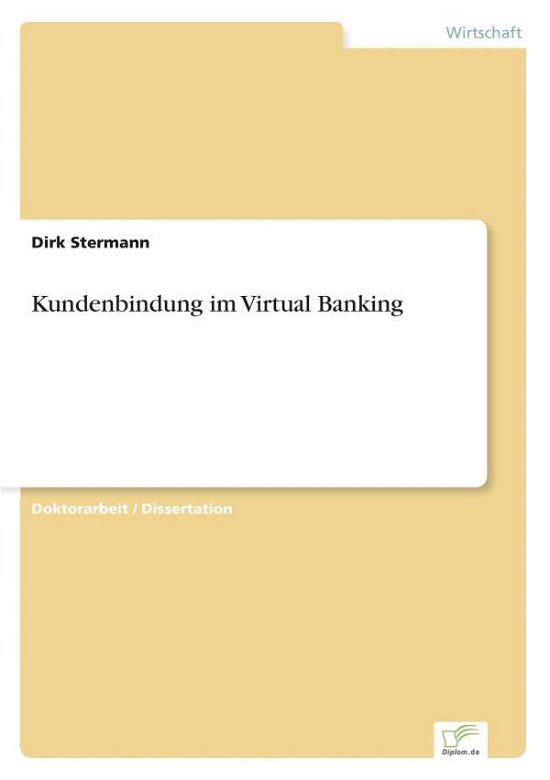 Cover for Dirk Stermann · Kundenbindung im Virtual Banking (Paperback Book) [German edition] (1999)
