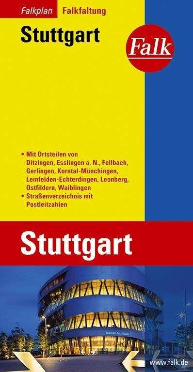 Stuttgart, Falk Faltung - Mair-Dumont - Books - Falk - 9783884453834 - 