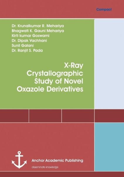 Cover for Mehariya · X-Ray Crystallographic Study o (Book) (2016)