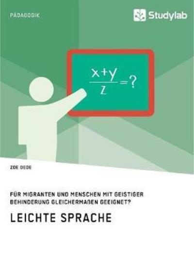 Cover for Dede · Leichte Sprache. Für Migranten und (Book) (2018)