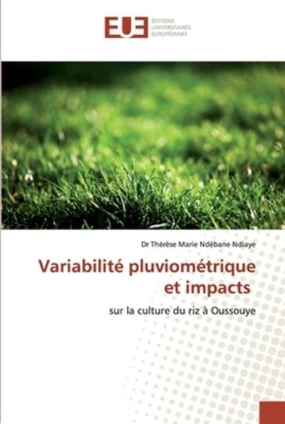 Variabilité pluviométrique et im - Ndiaye - Bücher -  - 9786138443834 - 28. Januar 2020
