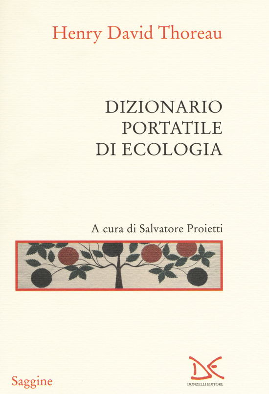 Cover for Henry David Thoreau · Dizionario Portatile Di Ecologia (Book)