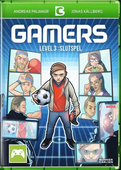 Cover for Andreas Palmaer · Gamers: Slutspel (Inbunden Bok) (2023)