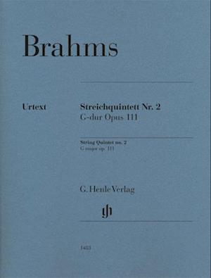 Cover for Johannes Brahms · Streichquintett Nr. (Book)