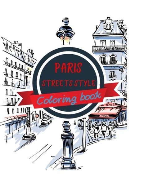 Cover for Smaart Edition · Paris Streets Style Coloring book (Taschenbuch) (2020)