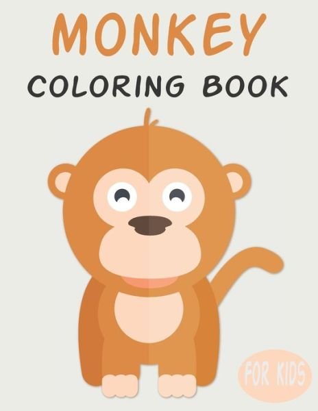 Cover for Penart Publishing · Monkey Coloring Book For Kids (Taschenbuch) (2020)
