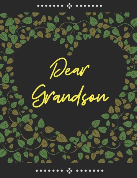 Cover for Your Name Here · Dear Grandson (Paperback Book) (2020)