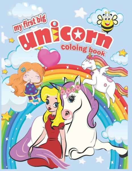 Cover for Youssef Magdy · My first big unicorn coloring book (Paperback Book) (2020)