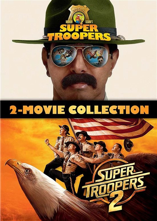 Cover for Super Troopers: 2 Movie Collection (DVD) (2018)