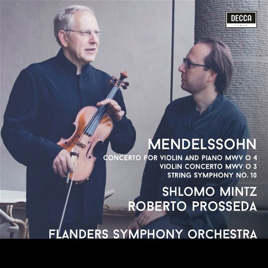 Violin Concertos - Mintz,shlomo / Prosseda,roberto - Música - DECCA - 0028948184835 - 12 de julho de 2019