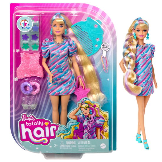 Barbie Totally Hair Pop - Star - Mattel - Merchandise -  - 0194735014835 - July 1, 2022