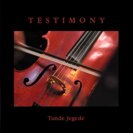 Cover for Tunde Jegede · Testimony (CD) (2014)