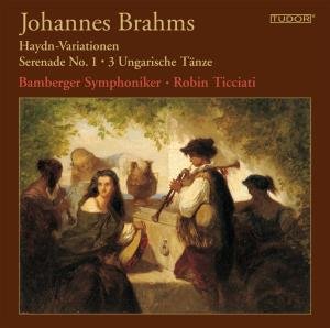 Cover for Bamberger Symphoniker / Ticciati · Haydn-Variationen / Serenade No.  1 / 3 Ungarische Tänze Tudor Klassisk (SACD) (2011)