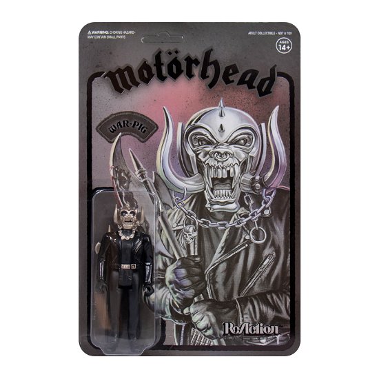 Motorhead Warpig Reaction Figure (Black Series) - Motörhead - Merchandise - SUPER 7 - 0840049805835 - 26. juni 2020