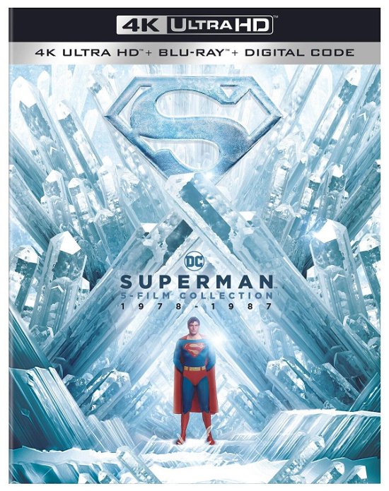 Cover for Superman 5-film Collection: 1978 - 1987 (4K Ultra HD) (2023)