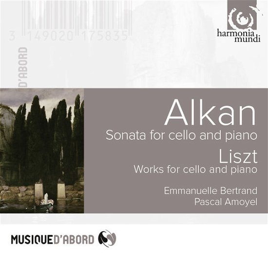 Cover for C.V. Alkan · Sonate Pour Violoncelle et Piano (CD) (2014)