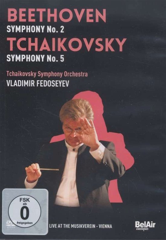 Cover for Beethoven / Fedoseyev / Tchaikovsky Symphony Orch · Beethoven &amp; Tchaikovsky 2 (DVD) (2014)