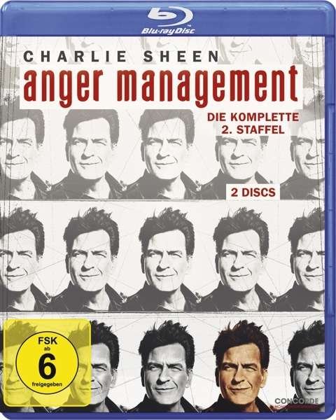 Cover for Charlie Sheen / Selma Blair · Anger Management-die Komplette 2.staf (Blu-ray) (2014)