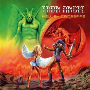 Cover for Iron Angel · Hellish Crossfire (Galaxy Vinyl) (LP) (2024)