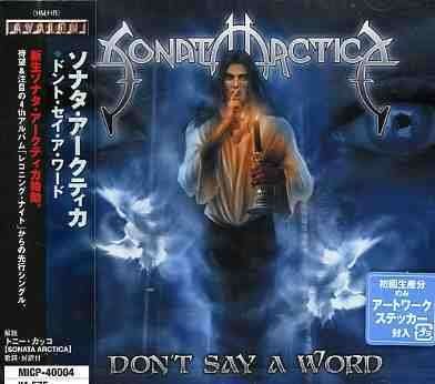 Cover for Sonata Arctica · Don't Say a Word (CD) [Japan Import edition] (2004)