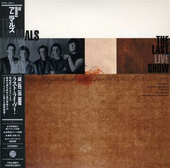 Cover for The Animals · Last Live Show (CD) [Japan Import edition] (2008)