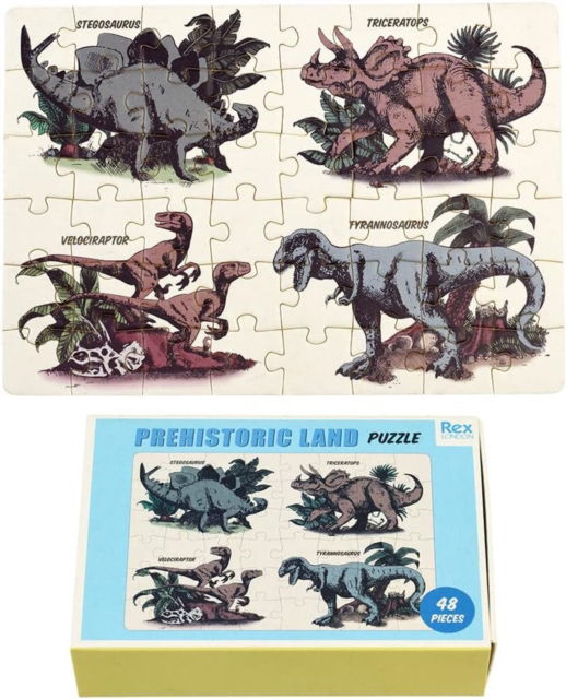 Cover for Matchbox jigsaw puzzle - Prehistoric Land (MERCH) (2023)