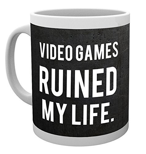 Gaming: Ruined My Life (Mug) - Gb Eye - Gadżety - Gb Eye - 5028486337835 - 30 czerwca 2016