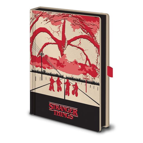 Stranger Things: Mind Flayer Light Up Premium A5 Notebook (Quaderno) - Pyramid International - Produtos -  - 5051265729835 - 1 de fevereiro de 2021