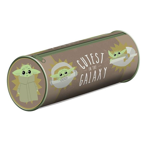 Star Wars: The Mandalorian (Cutest In The Galaxy) Barrel Pencil Case - Star Wars: The Mandalorian - Books - PYRAMID INTERNATIONAL - 5051265732835 - June 6, 2023