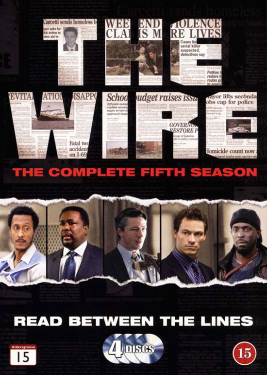 The Complete Fifth Season - The Wire - Film - HBO - 5051895047835 - 7. december 2010