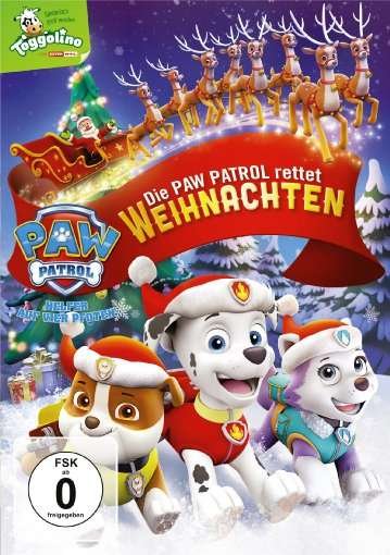 Cover for Keine Informationen · Paw Patrol-die Paw Patrol Rettet Weihnachten (DVD) (2017)