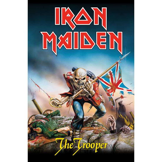 Iron Maiden Textile Poster: The Trooper - Iron Maiden - Merchandise -  - 5056365701835 - 