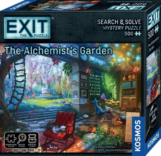 Cover for EXIT Puzzle The Hidden Sanctuary  Boardgame · EXIT: Puzzle - The Alchemist's Garden (SPILL) (2025)