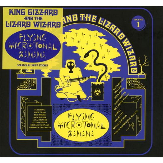 Cover for King Gizzard and the Lizard Wizard · Flying Microtonal Banana (CD) (2017)